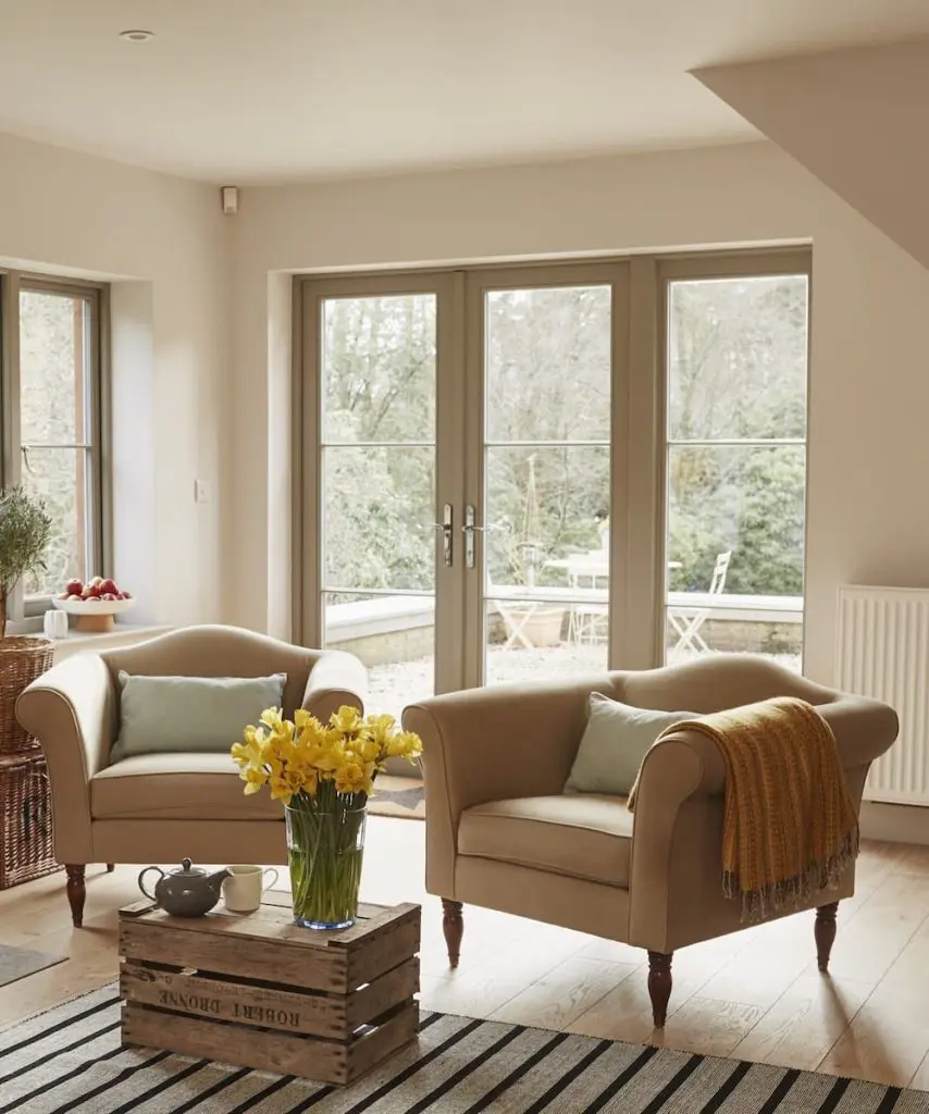 timber french doors