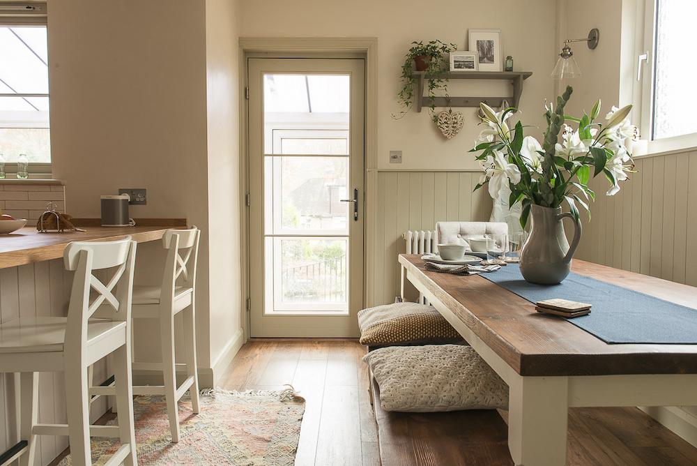 timber windows and doors family kitchen dining room